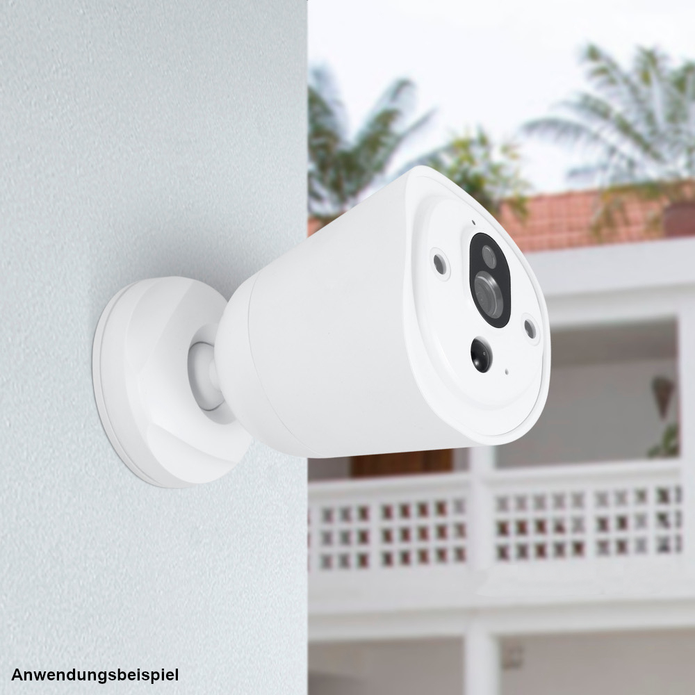 Easy IP-Cam HD Überwachungskamera Wireless TX-55 in weiß image number 6