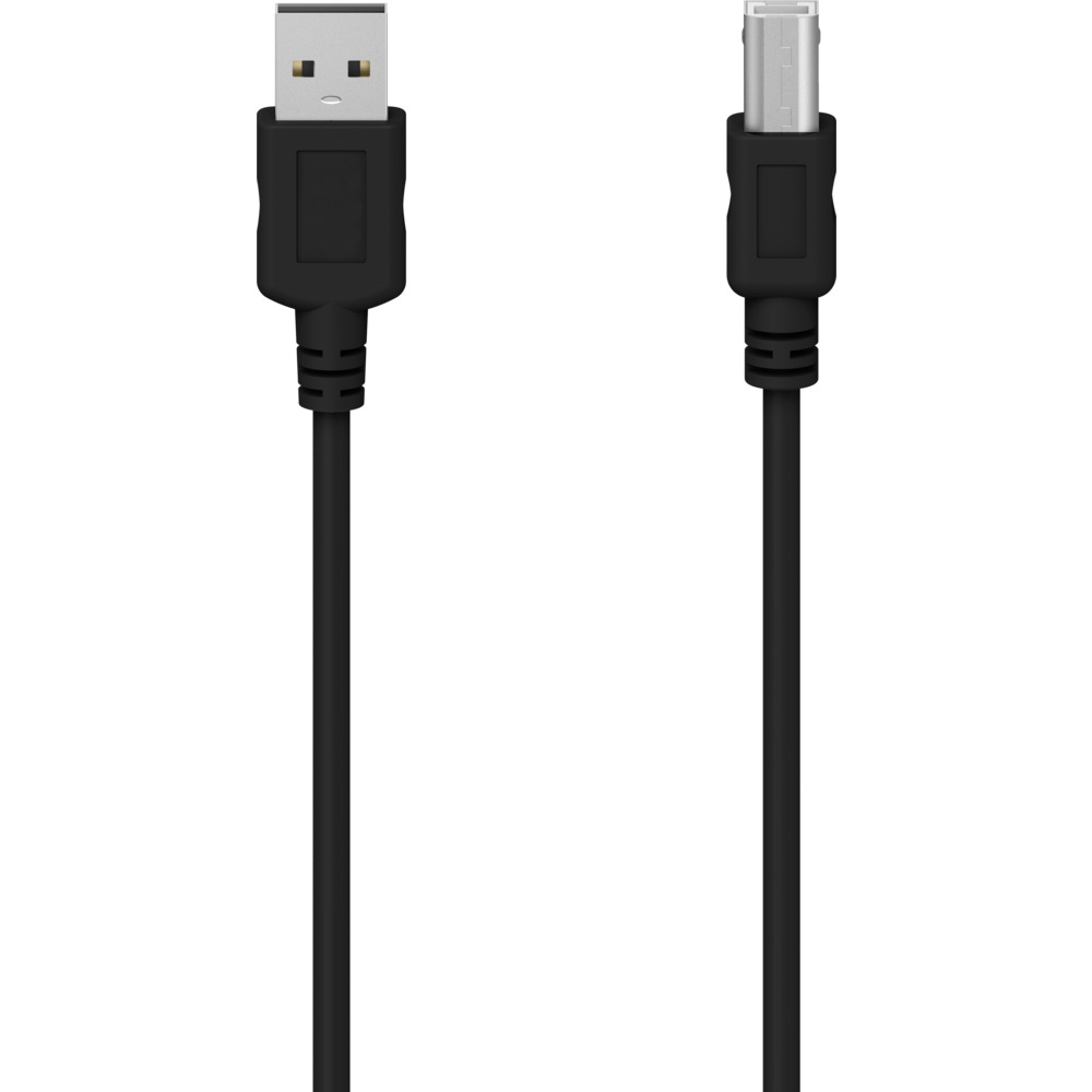 USB-Kabel 480 Mbit/s, 3m schwarz image number 0