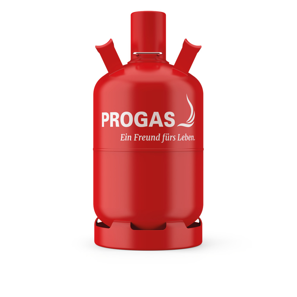 Progas Propan Gasfüllung 5 Kg Pfandflasche rot