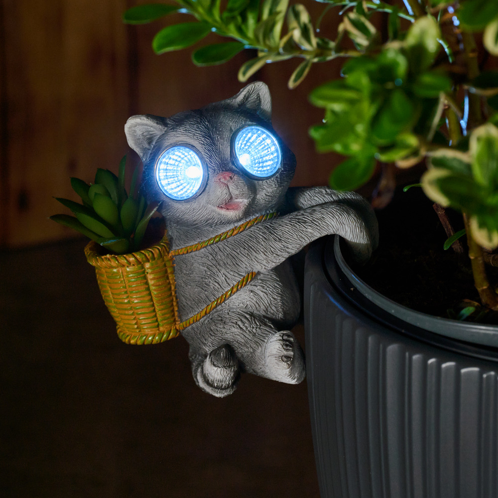 Solar-LED-Blumentopf-H&auml;nger, 6 Tier-Designs image number 3