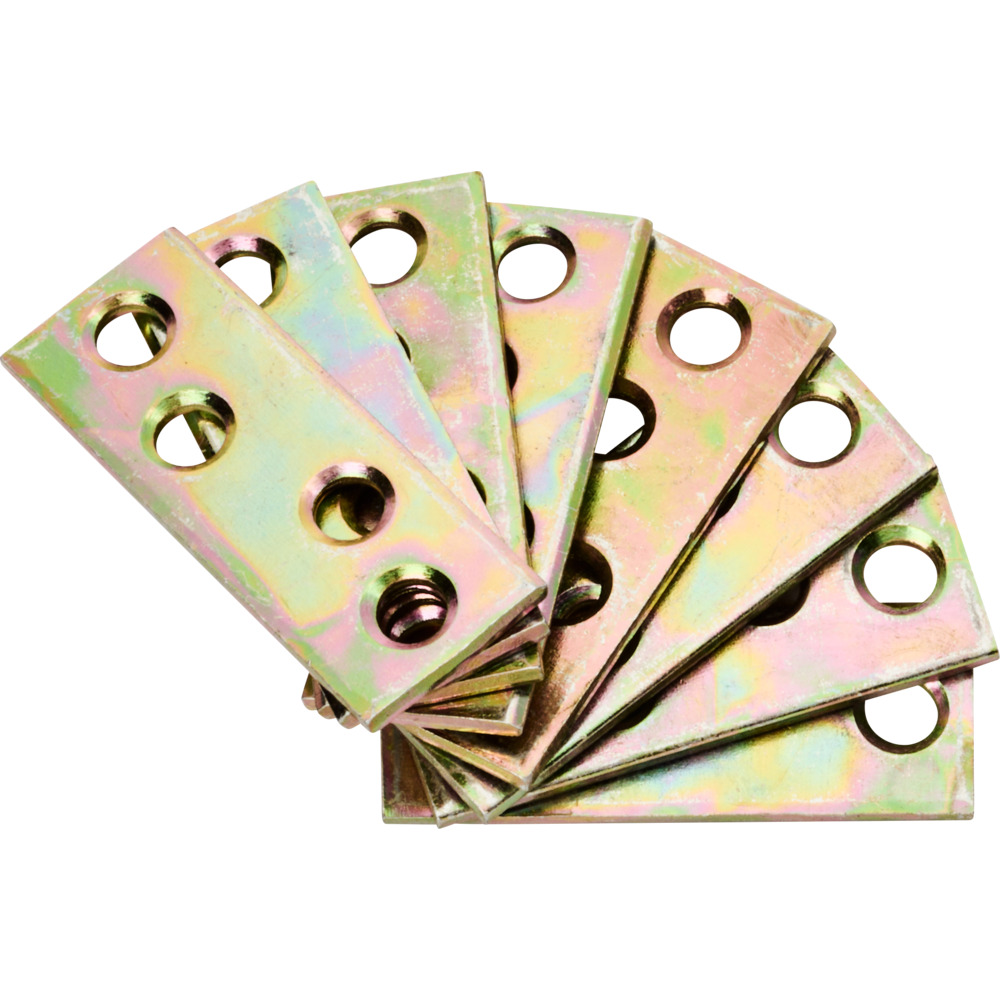 Verbindungsblech 40 x 15 mm 8 Stück