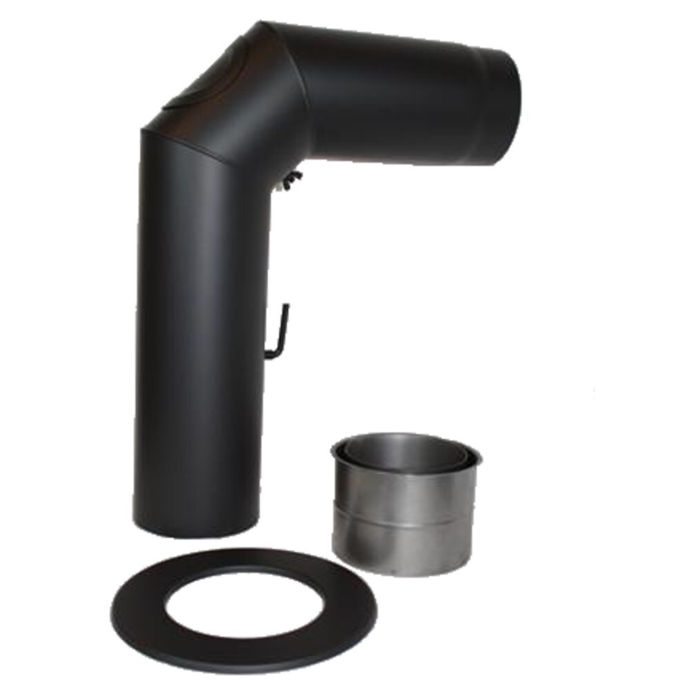 Winkelrohr-Set Ø 150 mm senotherm lackiert