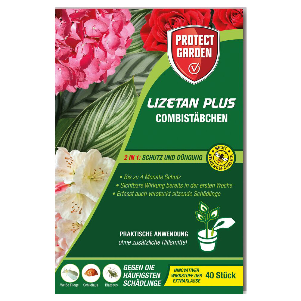 Protect Garden Lizetan Plus-Combist&auml;bchen 40 St&uuml;ck
