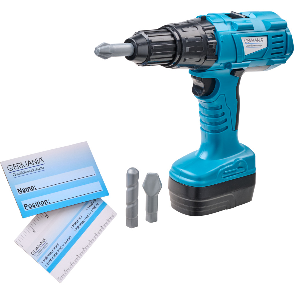 GERMANIA&reg; Spielzeug-Akkuschrauberset, 5-teilig