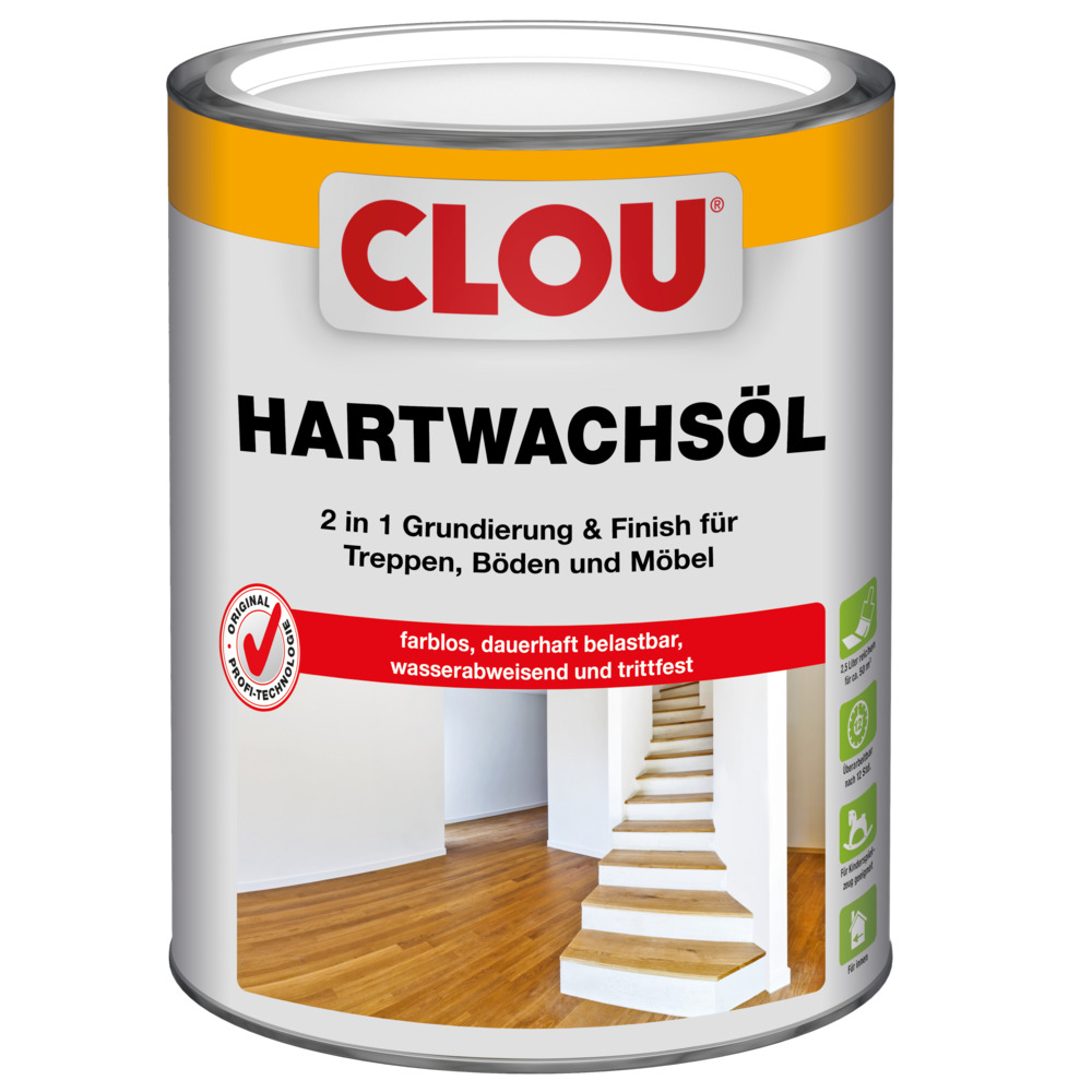 Hartwachs-Öl 2,5 Liter image number 0