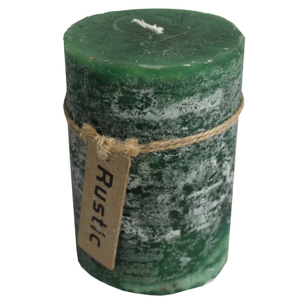Stumpenkerze Rustic 7 x 7,5 cm