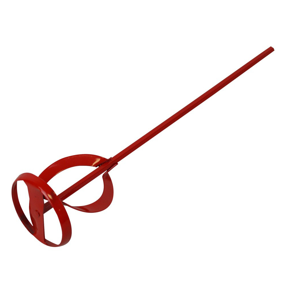 Ronden-Rührer 85 x 400 mm in Rot für 15 kg Rührgut