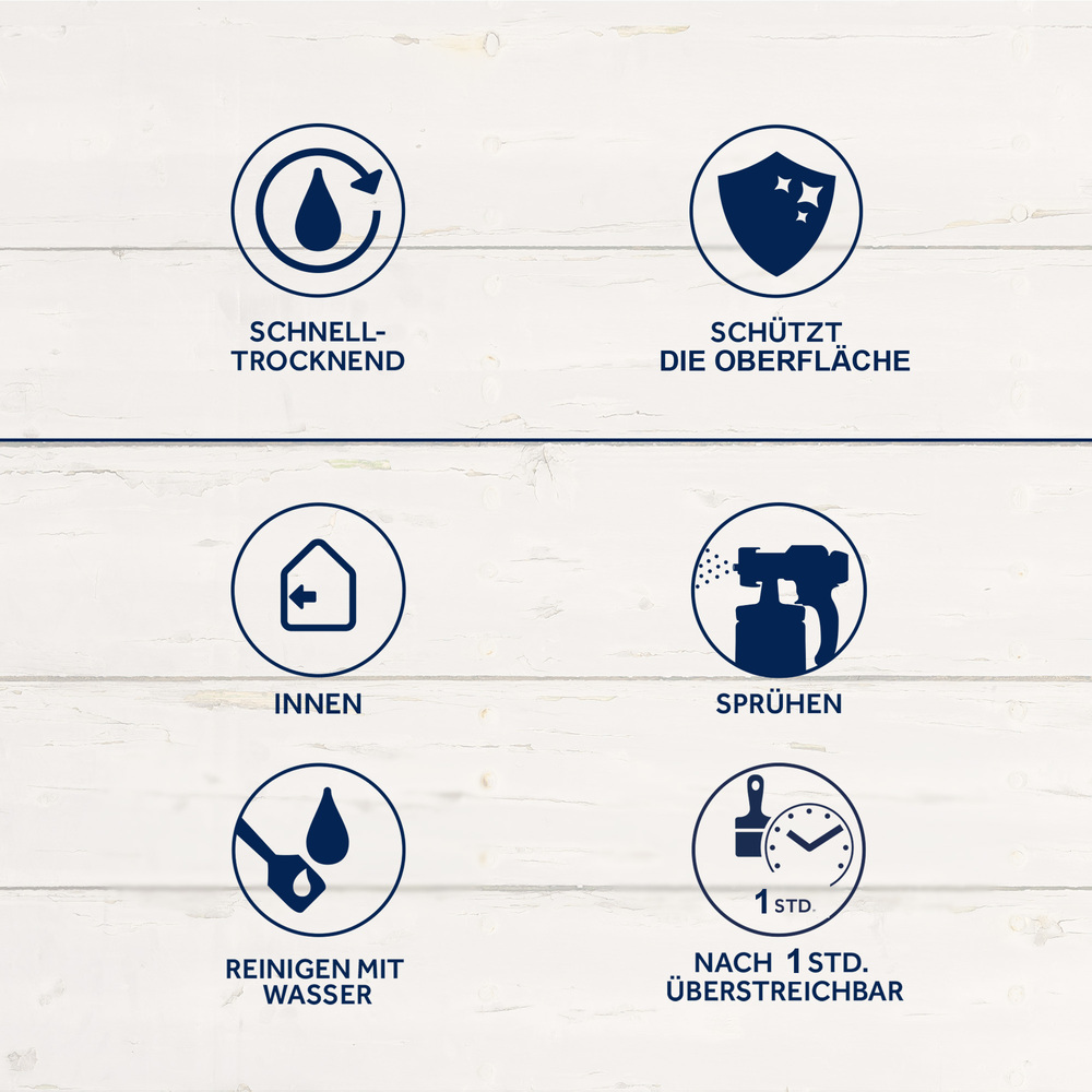 BONDEX Kreidefarbe Spray Himmelsgrau 400ml image number 1