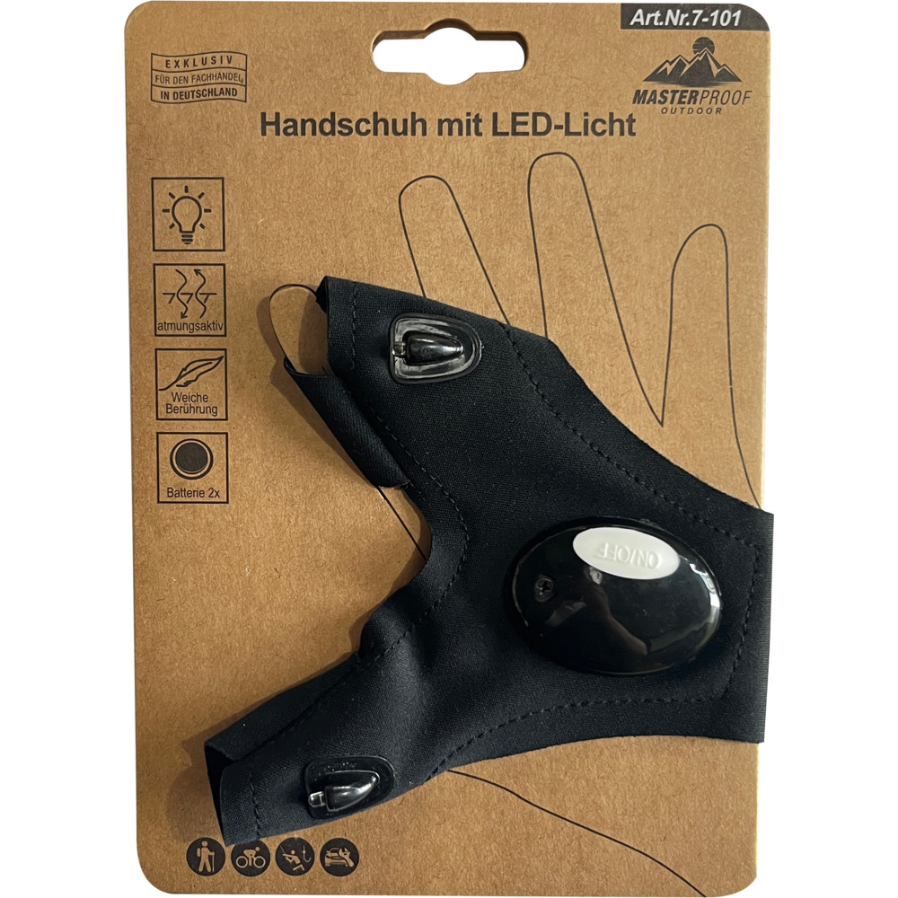 Handschuh mit LED-Licht image number 1