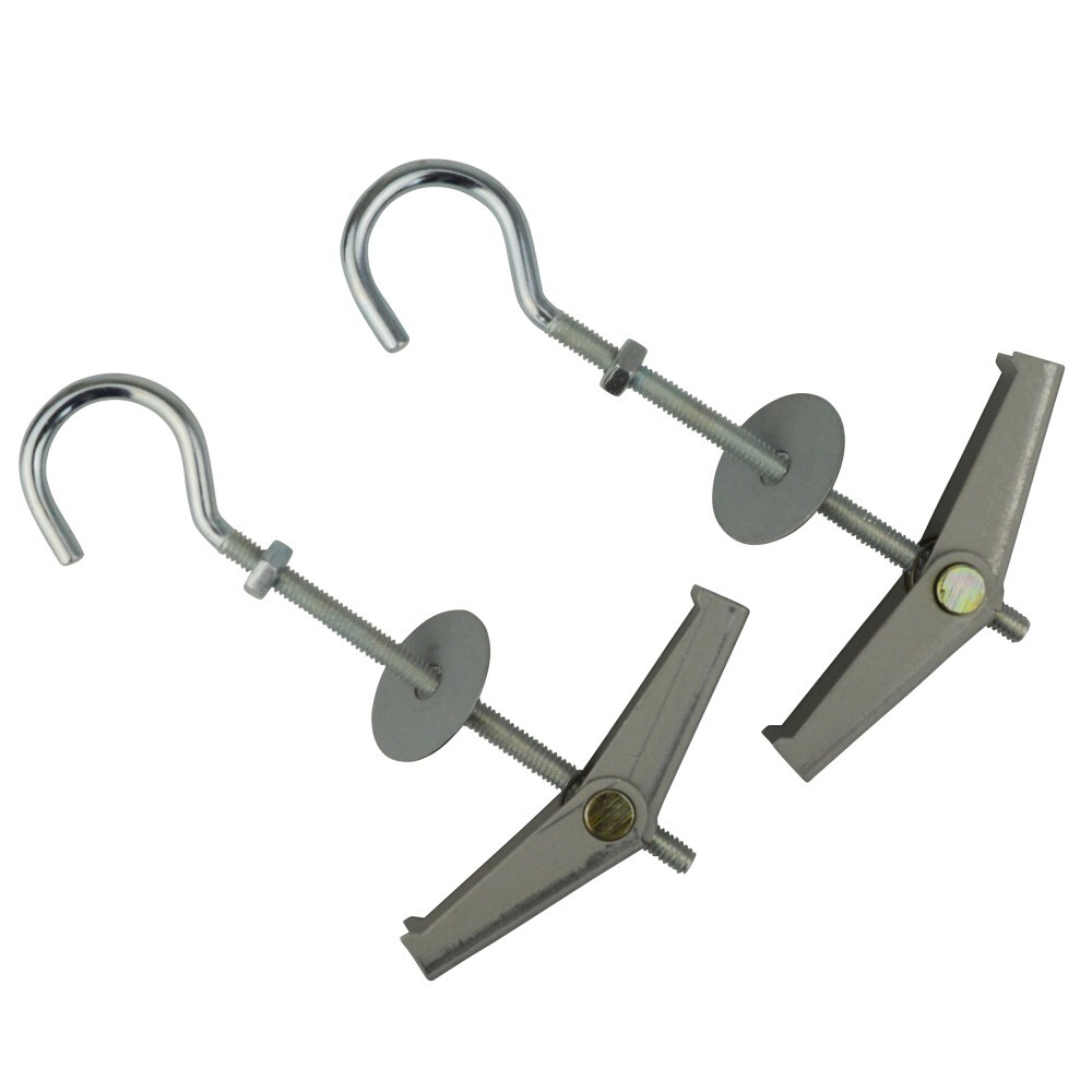 Federklappdübel mit Haken M4/95 mm 2 Stück