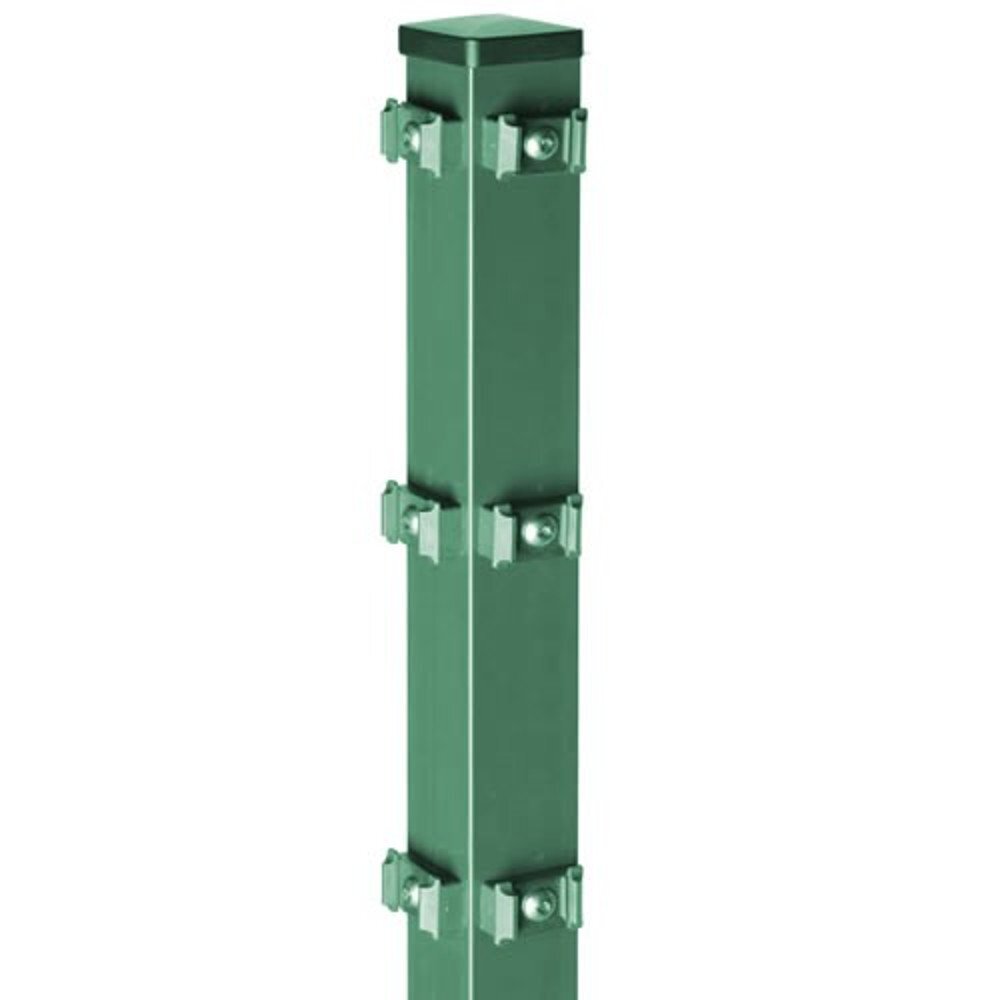 Zaun Eckpfosten Typ PM 1500 mm, Zaunhöhe 1030 mm für Zaun Michl in Moosgrün