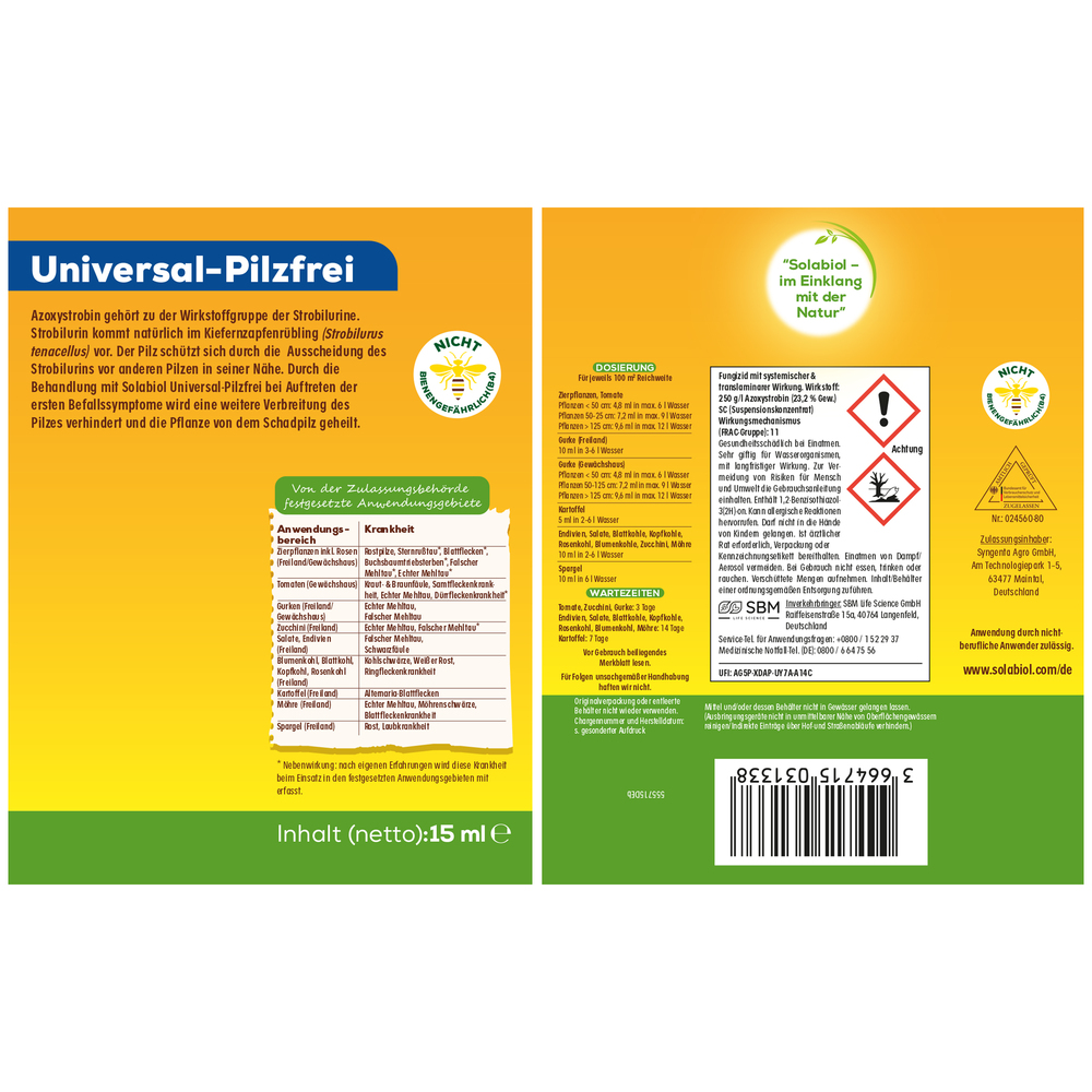 Universal-Pilzfrei image number 1