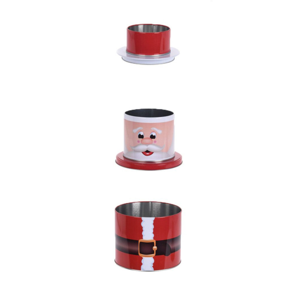 Keksdose 3in1 aus Metall in verschiedenen Weihnachtsmotiven image number 2