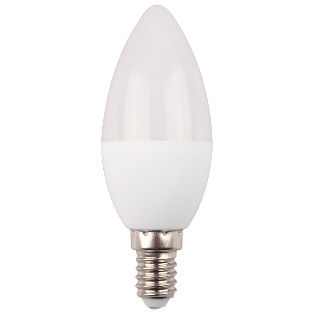 LED-Lampe 4,9 Watt in Kerzenform nicht dimmbar mit E14 Sockel image number 0