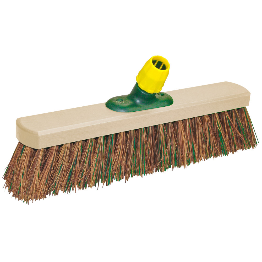 Botanika-Besen 40 cm mit Naturfaserborsten und Gewinde