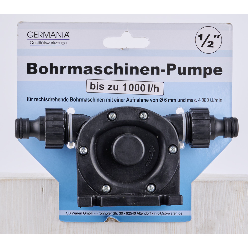 GERMANIA Bohrmaschinen Pumpe mit 1/2" Anschluß image number 3