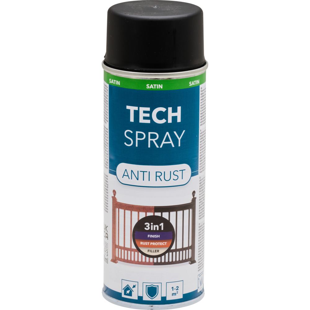Tech Spray Anti Rost satin Schwarz image number 1