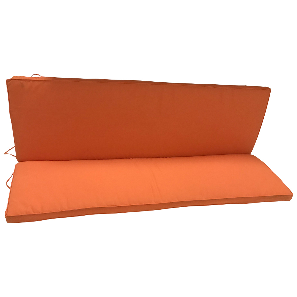 Auflage Denver für 3-Sitzer Bänke 140 x 88 x 5 cm, Terracotta