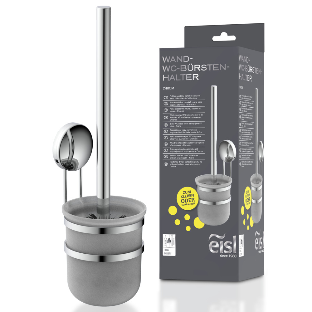 Wand-WC B&uuml;rstenhalter &Oslash; 80 mm image number 3