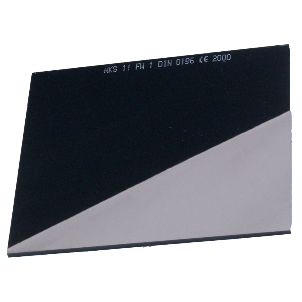 CFH Schweißer-Schutzgläser Set SG538 2 Stück in Schwarz je 90 x 110 mm