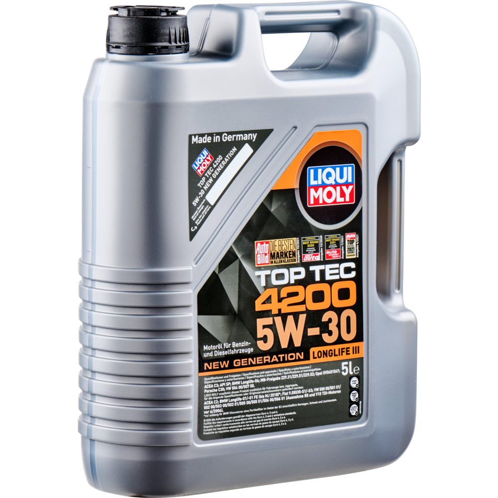LIQUI MOLY Motoröl 5 Liter Top Tec 4200 5W-30 image number 0