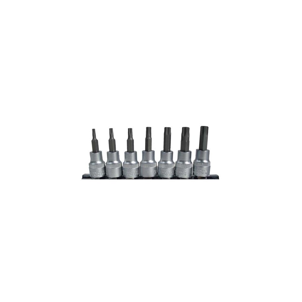 Bit-Einsatz-Set T-Profil 3/8" 7-tlg. image number 0