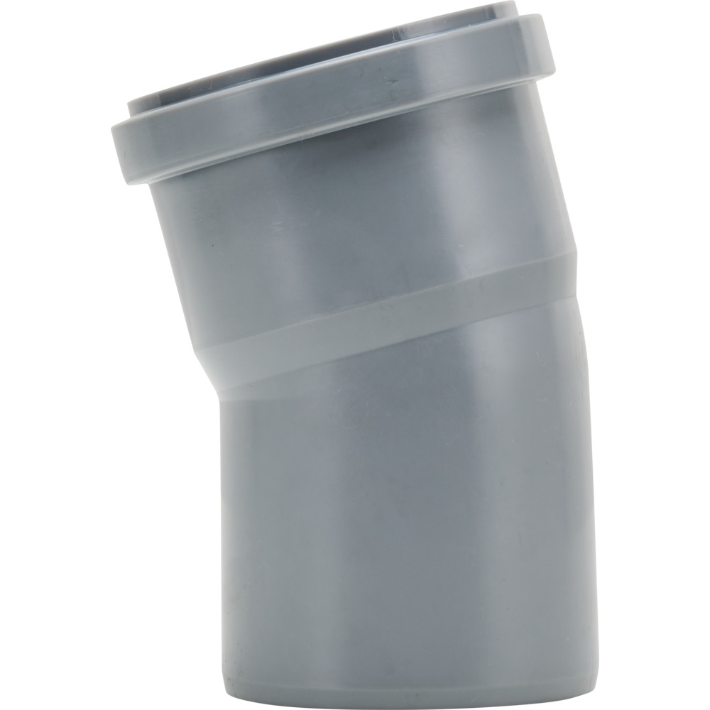 HTB-Abwasserbogen DN 75 mit 15&deg; Winkel