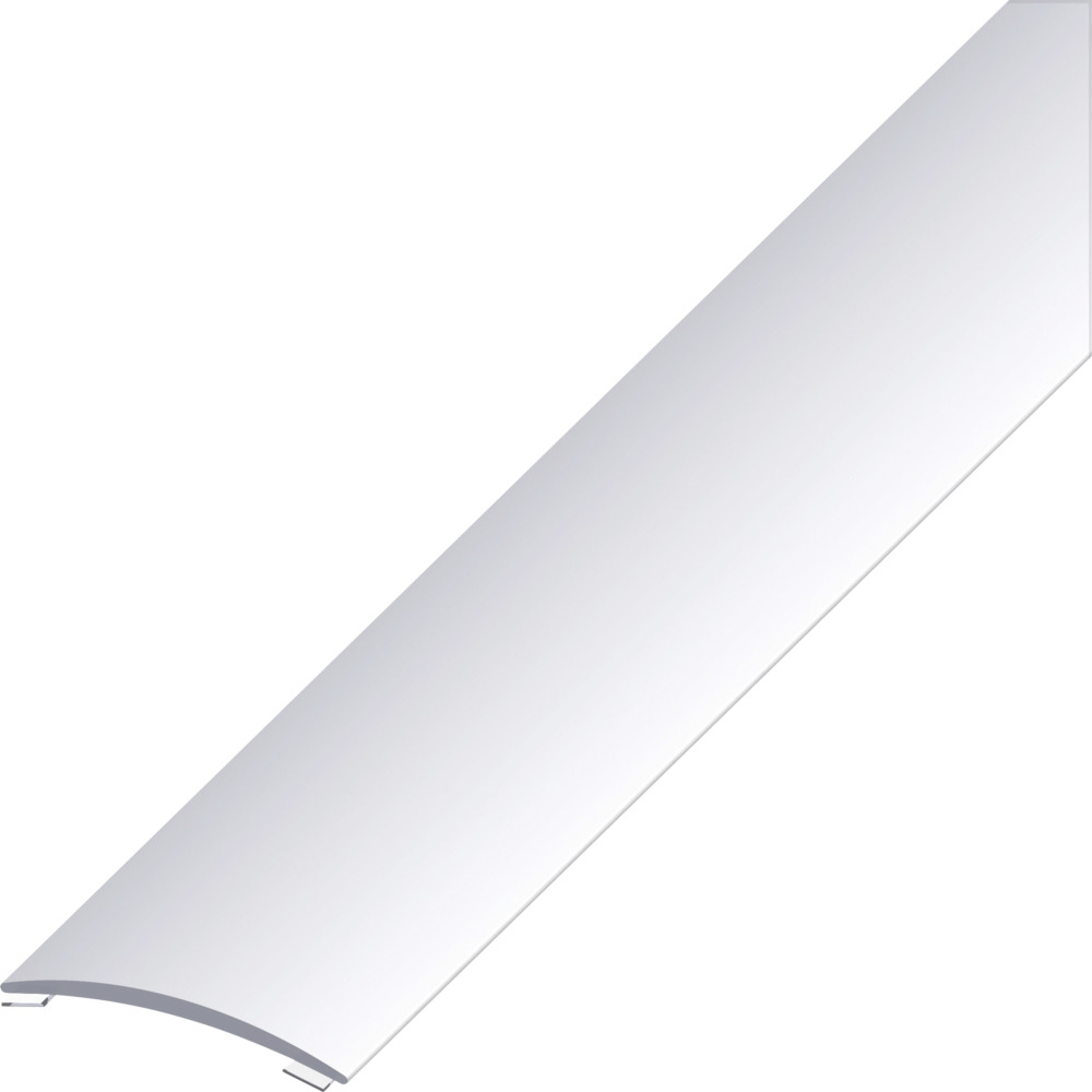 &Uuml;bergangsprofil Aluminum eloxiert 1000 x 40 x 5 mm silberfarben selbstklebend