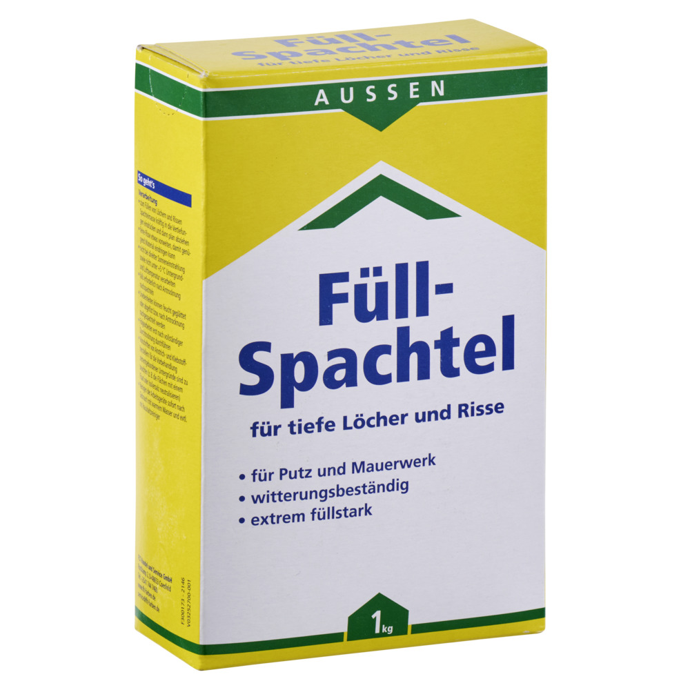 Füllspachtel Außen 1 kg für Putz und Mauerwerk