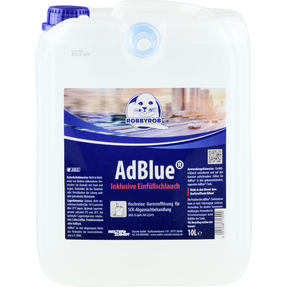 AdBlue® im 10 Liter Kanister mit Füllschlauch image number 1