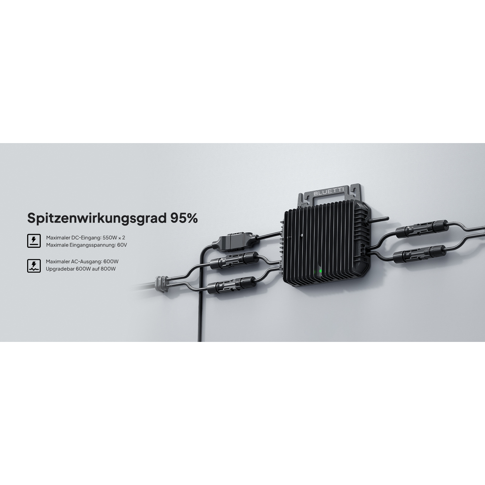 Balkonkraftwerk 2 kW Komplettpaket image number 1