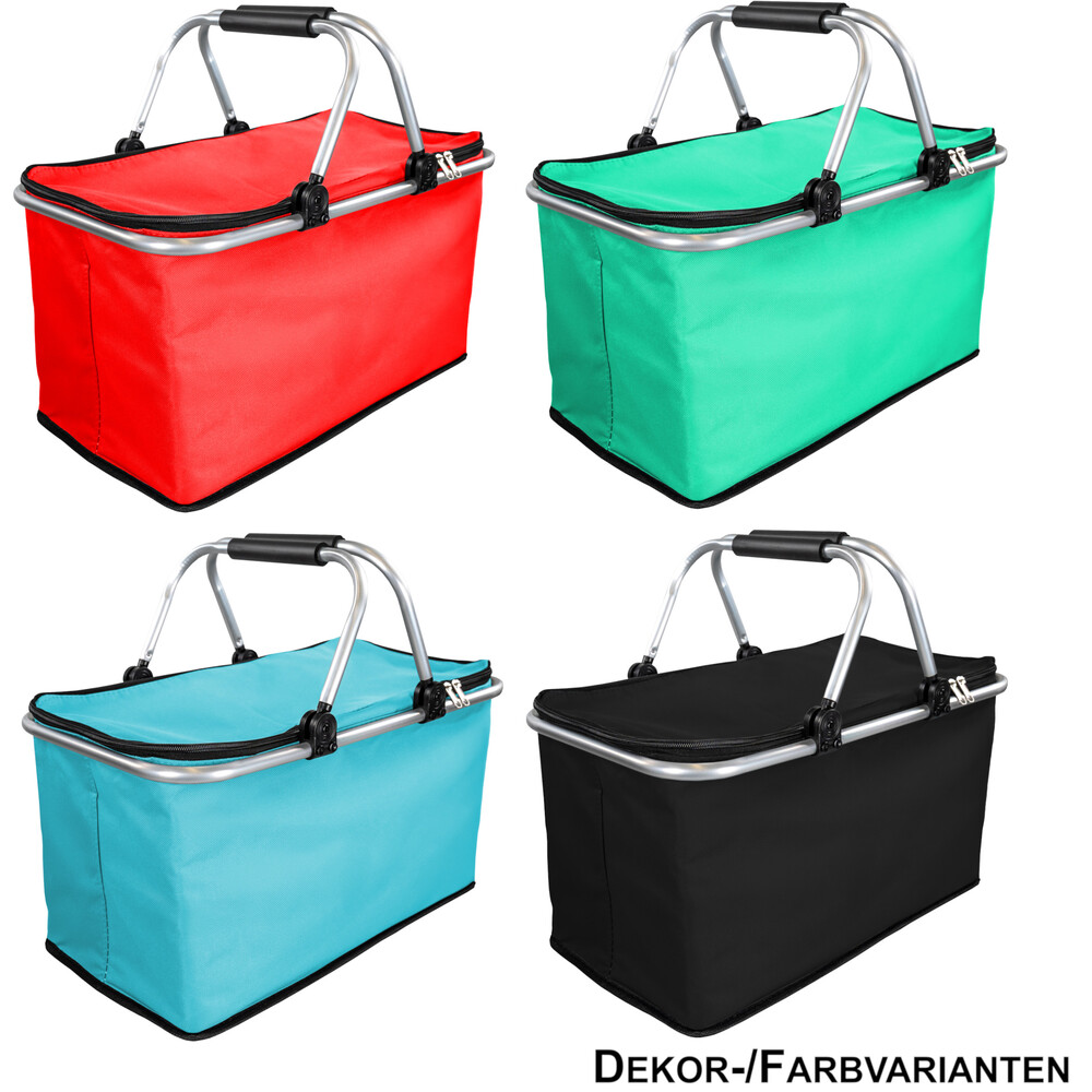 Einkaufskorb isoliert 48 x 28 x 24 cm aus Polyester