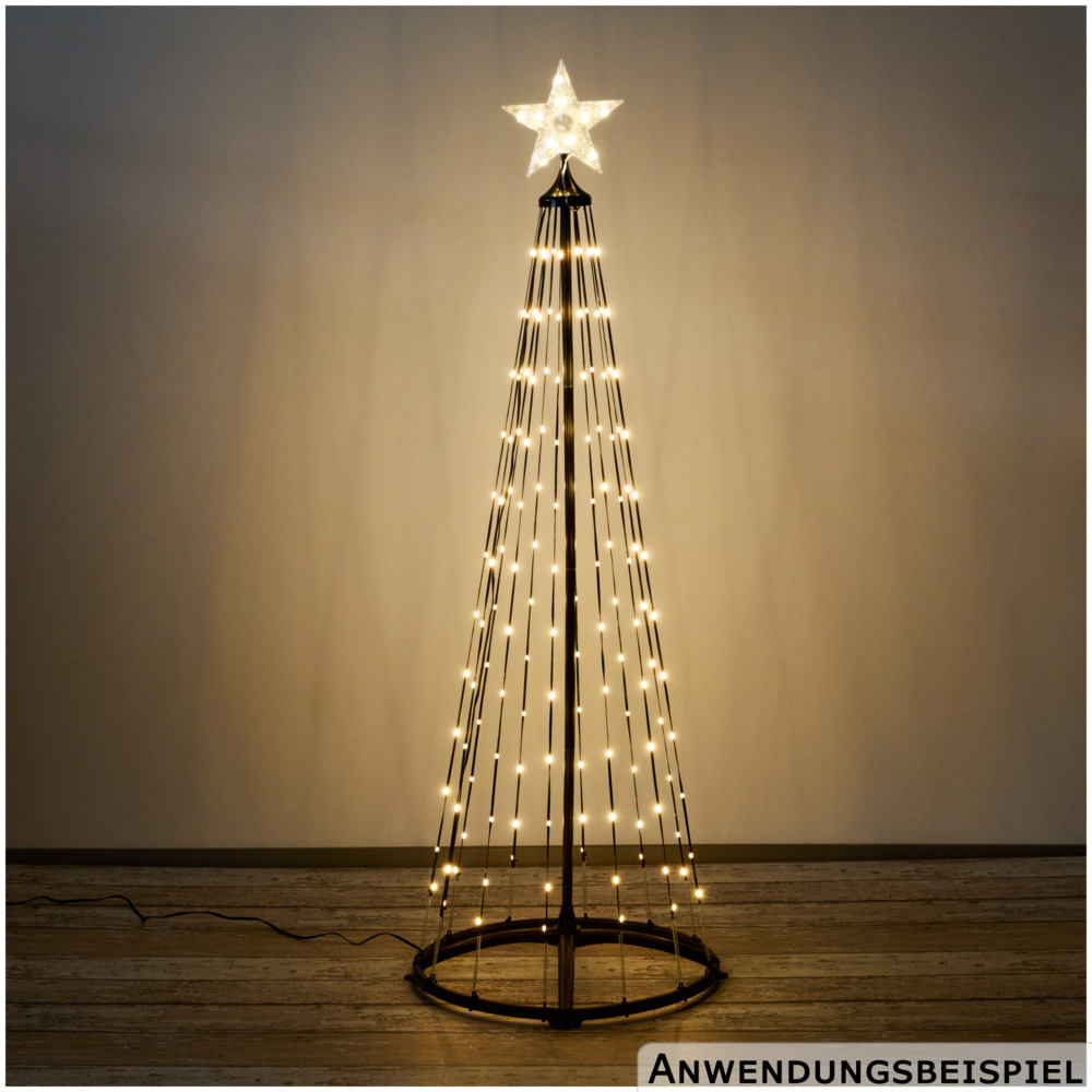 LED-Baum 150 cm mit 154 LEDs und Fernbedienung image number 3
