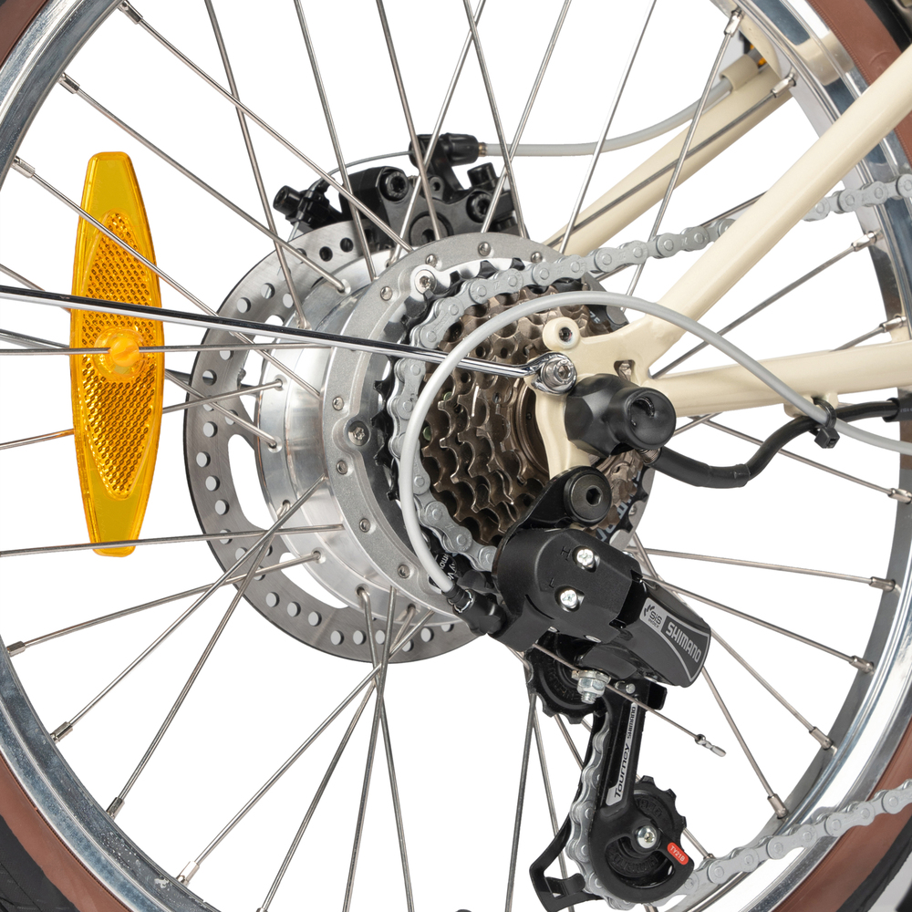 Falt-E-Bike Maxtron "Smart 20" 20" creme-wei&szlig; image number 2
