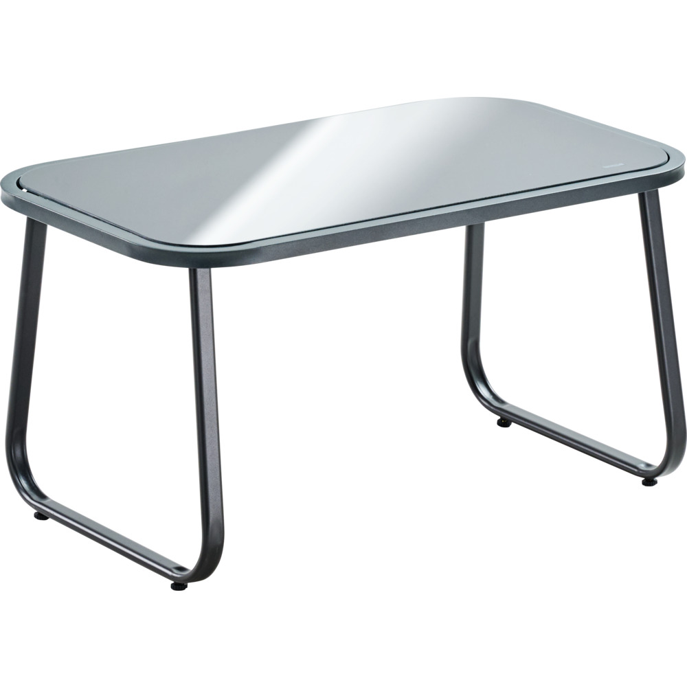 Lounge-Set 4-teilig, 4-Sitzer mit Metallgestell, Tisch und Stühlen image number 4