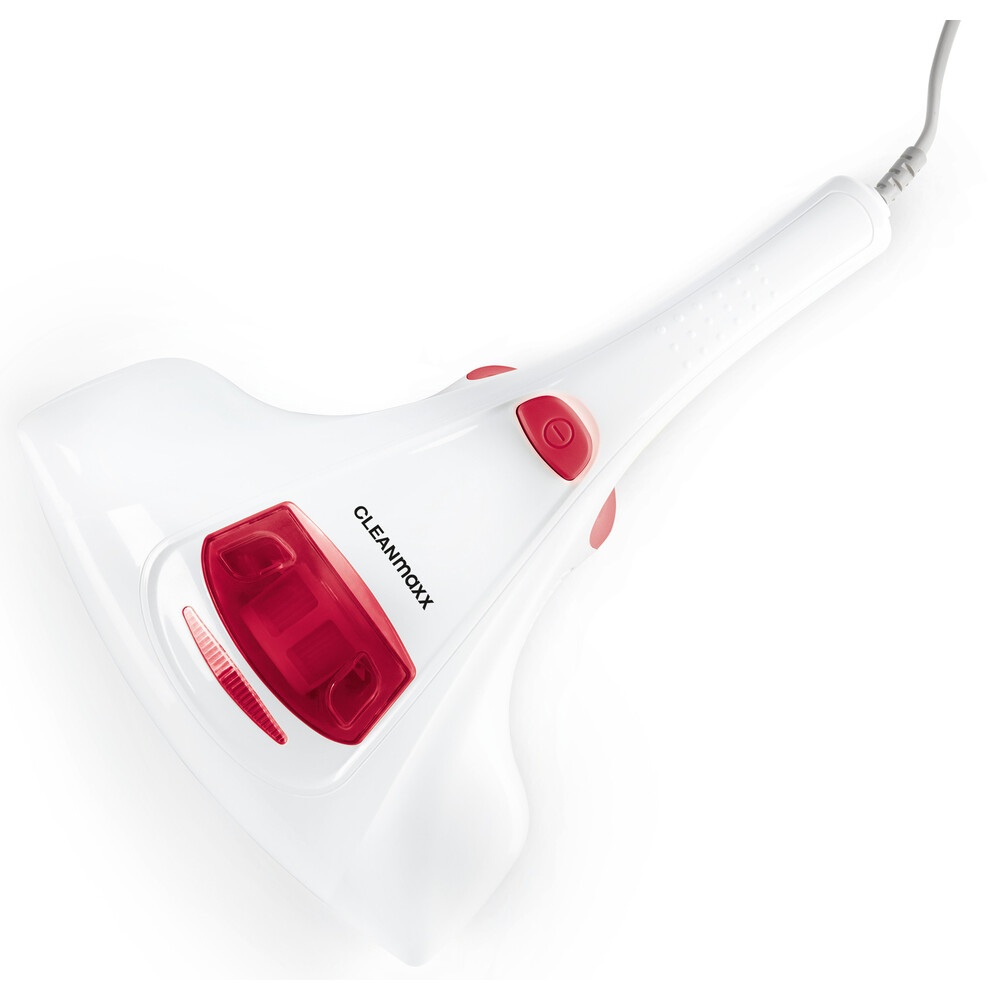 CLEANmaxx Milben-Handstaubsauger mit UV-C Licht, wei&szlig; rot