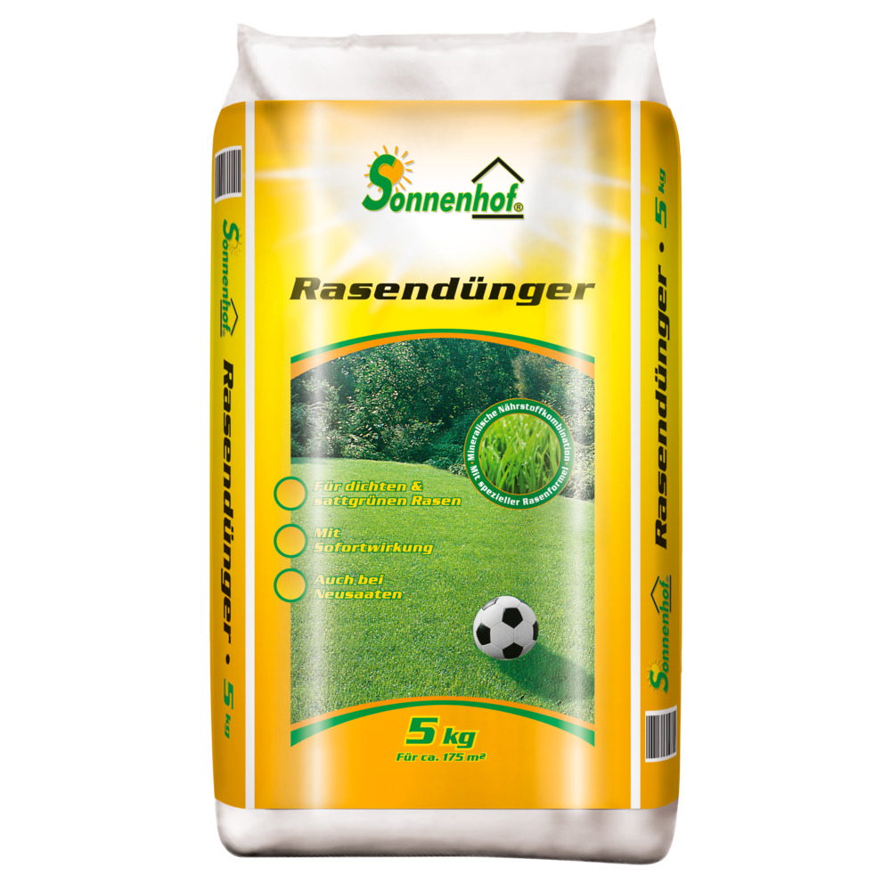 Rasendünger 12-5-5, 5 kg für ca. 125 m²