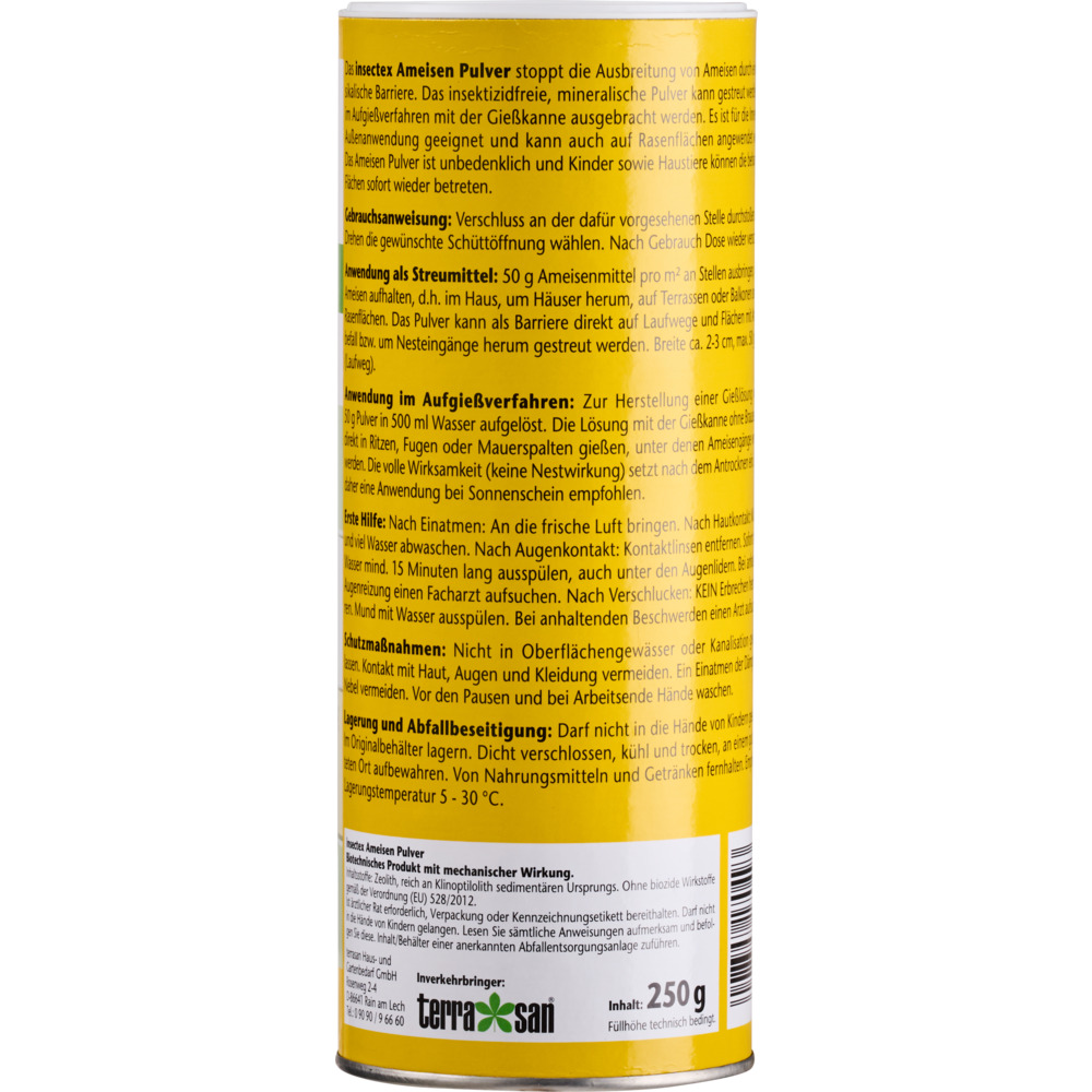 insectex® Ameisenpulver 250 g image number 1