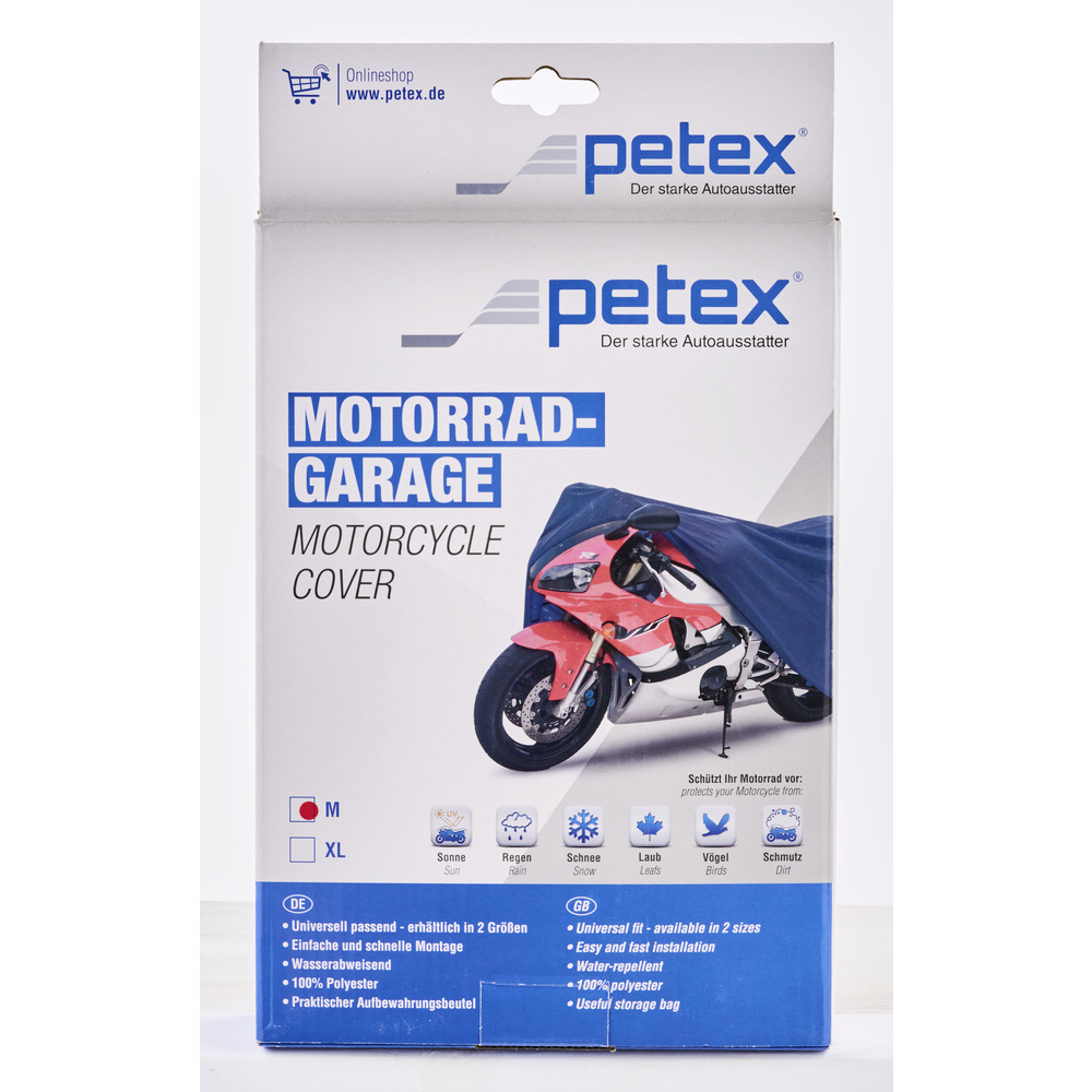 PETEX Motorradgarage Größe XL in Blau image number 6