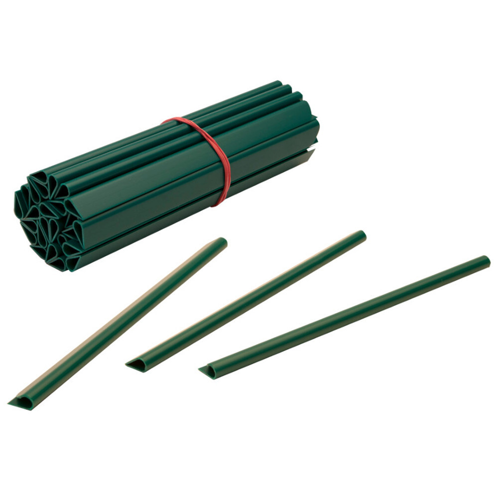 Zaun Sichtschutz und Windschutz A1-Blickdicht auf Rolle 19 cm Breit grün 3 Stück image number 2