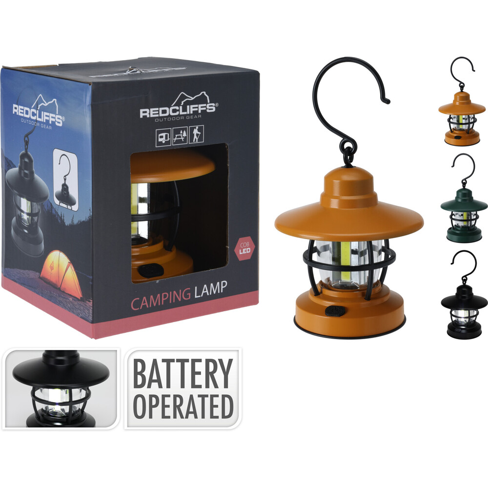 Campinglampe 10,5 x 12,5 cm in Farbauswahl