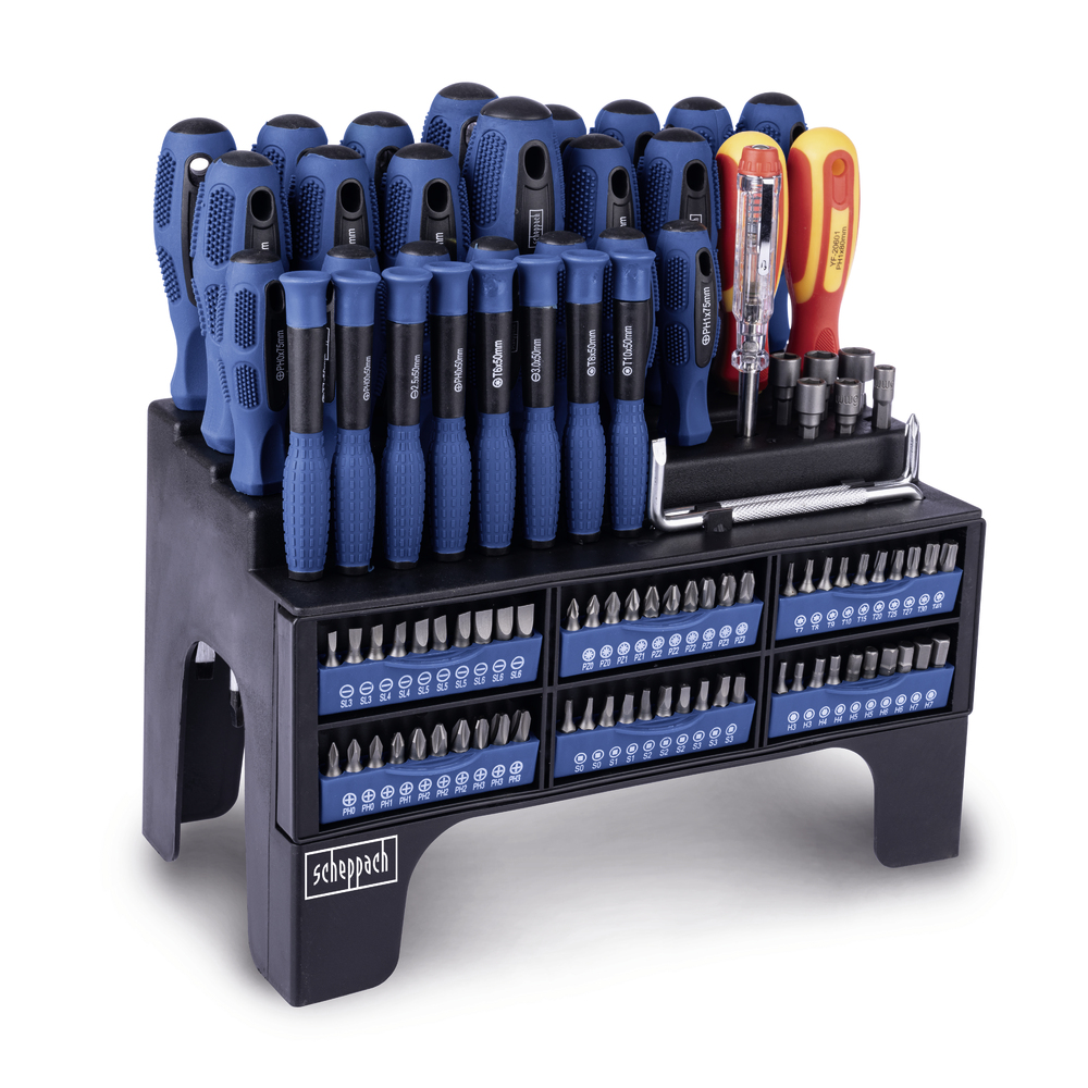 scheppach Schraubendreher-Set 100-teilig&nbsp;VDE image number 4