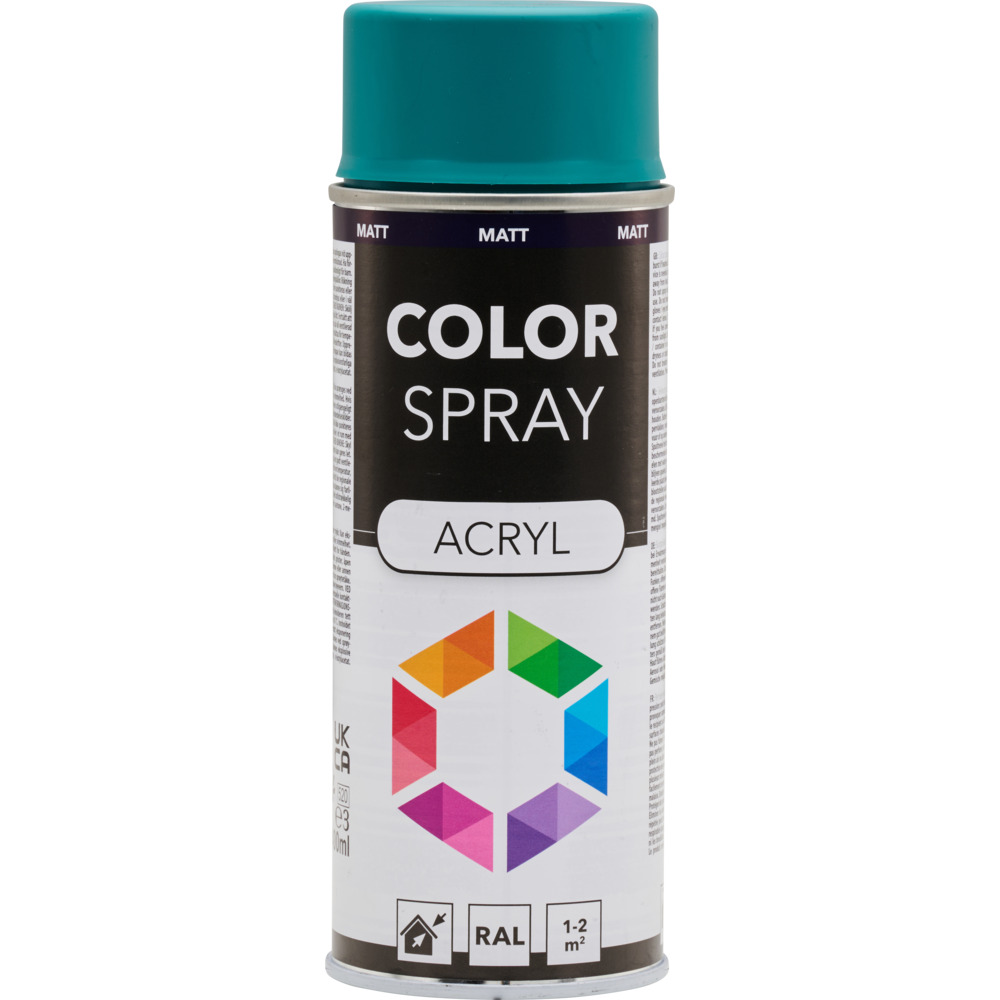 Lackspray matt 400 ml Acryl RAL 5021 wasserblau