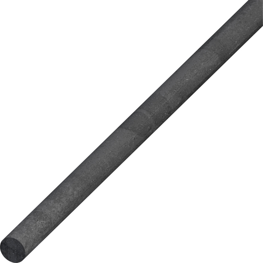 Rundstange Stahl warmgewalzt 1000 x 8 mm grau