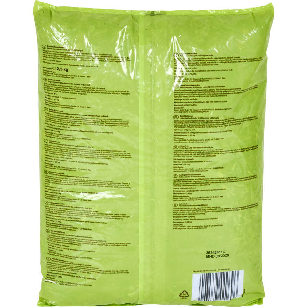 Sonnenblumenkerne 2,5 kg mit hohem Ölgehalt image number 3