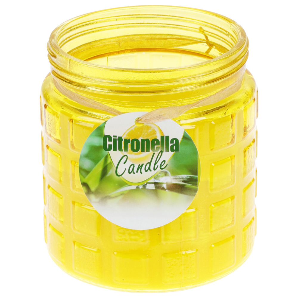 Citronella Kerze im Dekoglas - Farbauswahl image number 2