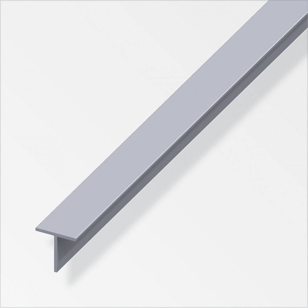T-Profil quadratisch 100x1,95 cm aus Aluminium image number 0