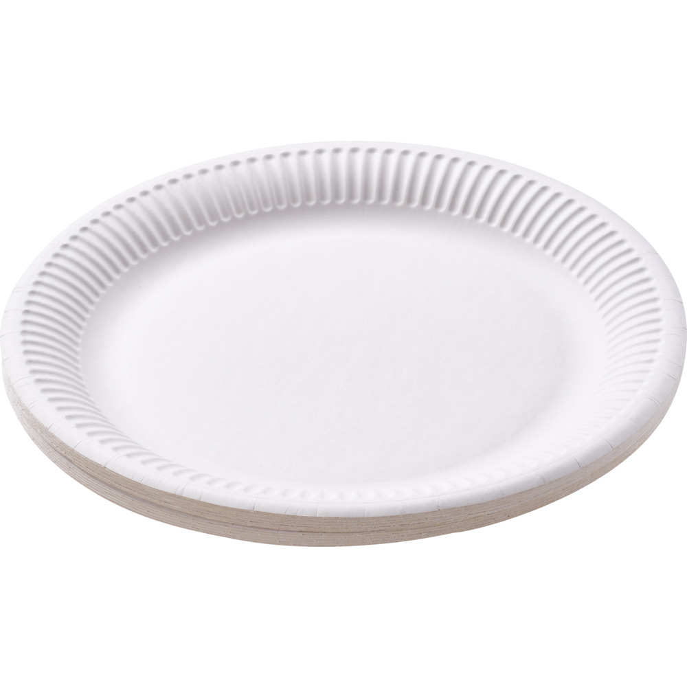 Pappteller weiß, Ø 23 cm, 20 Stück