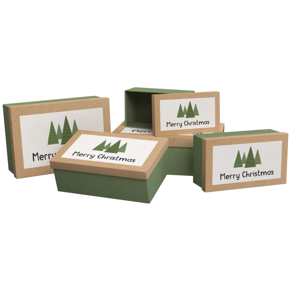 Geschenkboxen-Set Trend 5-teilig