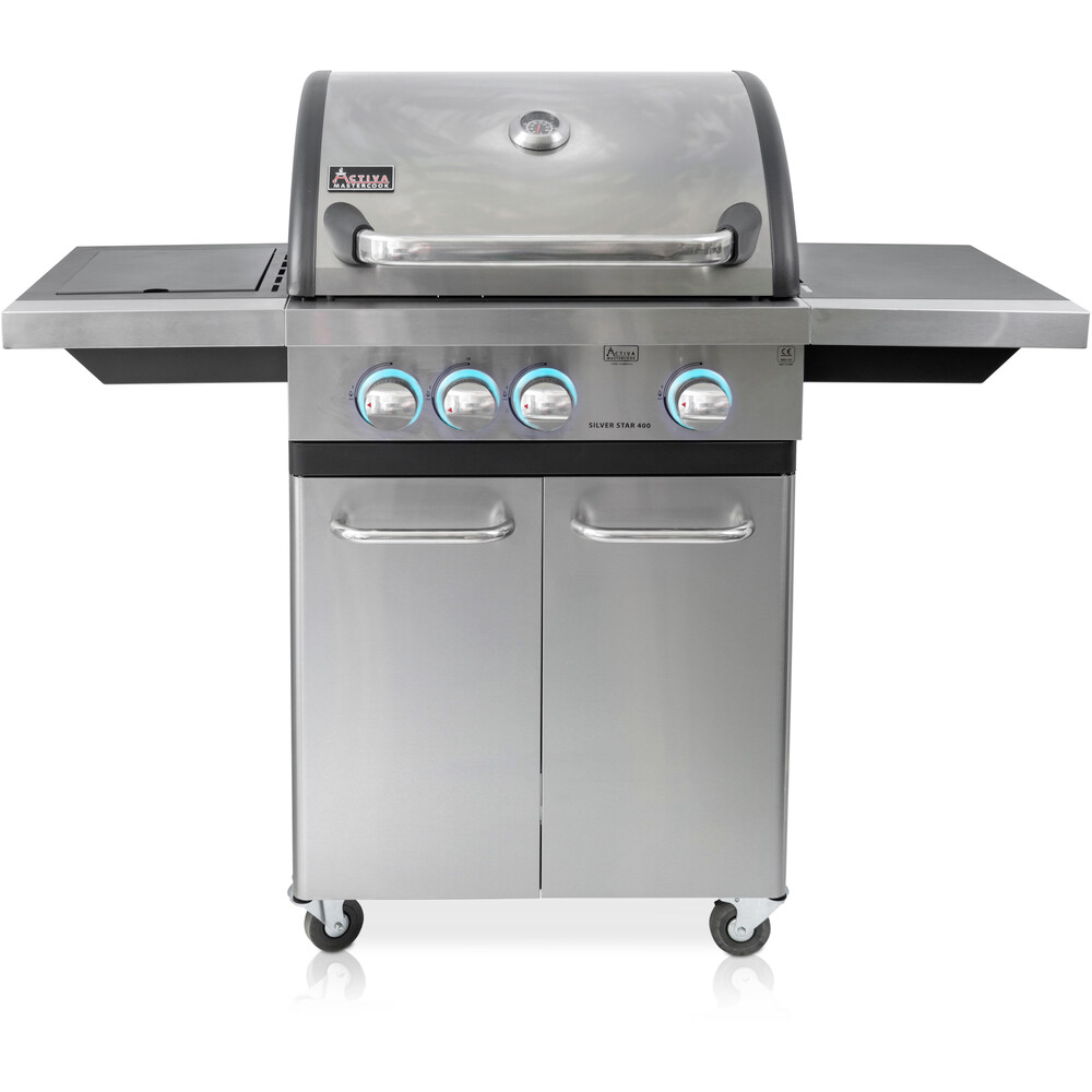 ACTIVA Gasgrillwagen Silver Star 400